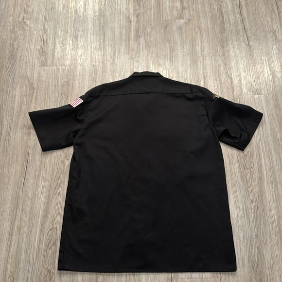 Rare Dickies Motorcycle Biker Button Down Shirt Size XL - Picture 7 of 7